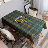 MacLellan Ancient Tartan Crest Tablecloth